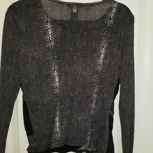 Kenneth Cole sheer top - Picture 3 of 3